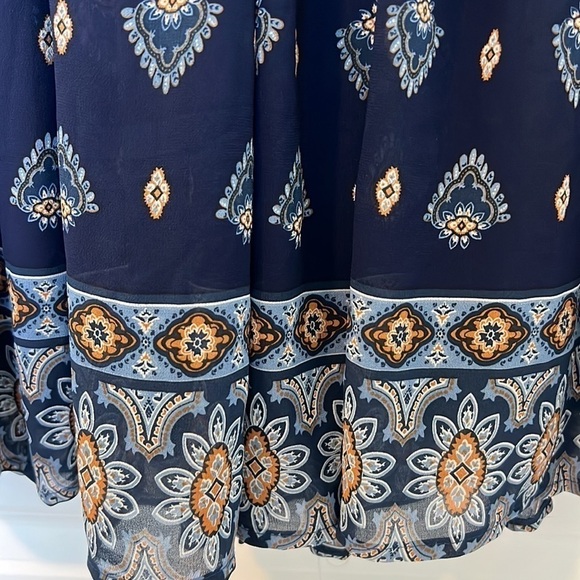 NWT Francesca’s Navy Blue Halter Cinch Waist Mini Dress Size Small - Picture 13 of 17